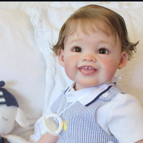Painted reborn baby doll - reborn,
