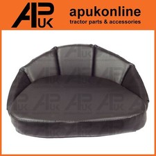 Black Wraparound Padded Seat Pan Cushion Cover for Massey Ferguson Tractor