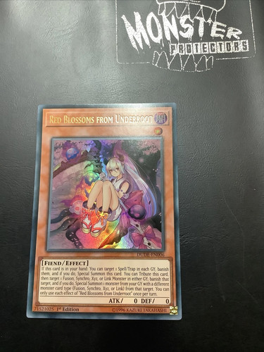 Yugioh red blossoms - red,