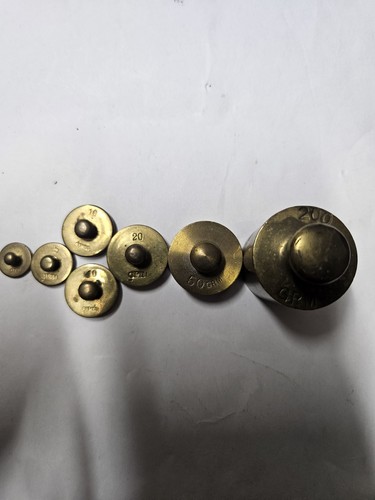 Set gram vintage brass - gram,