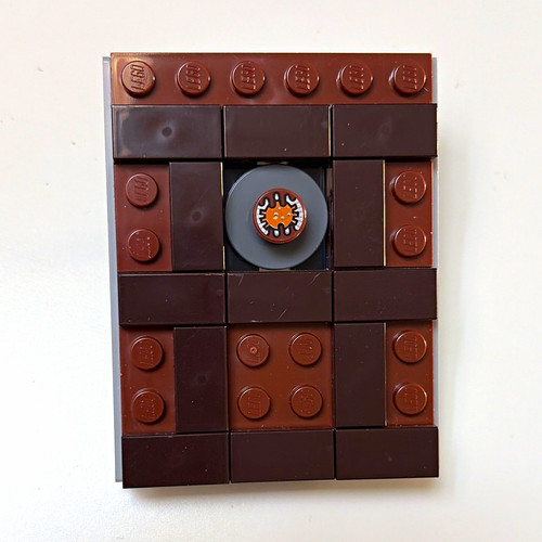 Lego brown dark - lego, grey