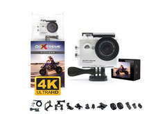 Action Camera GoXtreme Pioneer Full HD 4K at 10fps 1080p at 30fps Waterproof