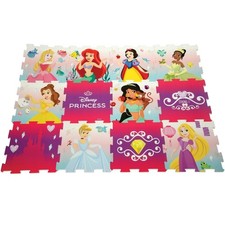 Disney Princess Foam Jigsaw Play Mat Soft Baby Toddler Floor Tiles Belle Jasmine