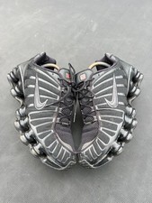 Nike Shox TL AV3595-002 Men's UK 9 Trainers Black Metallic Hematite Shoes