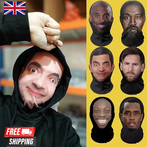 Funny face mask celebrity - face,