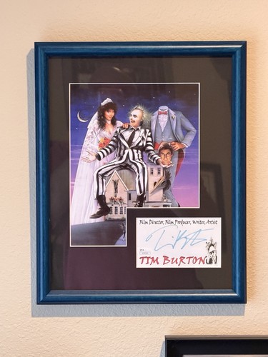 Tim burton signed - tim, ~