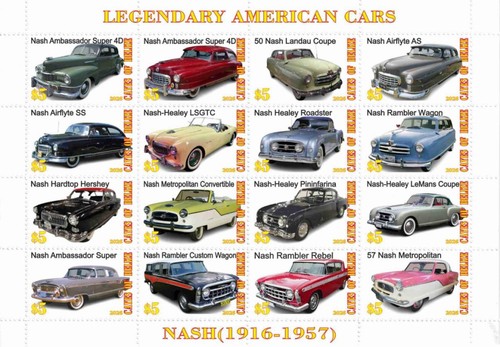 Stamp sheet legendary american - sheet,
