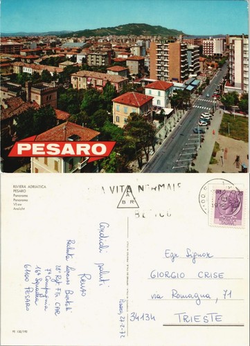 Cartoline pesaro panoramic - pesaro,