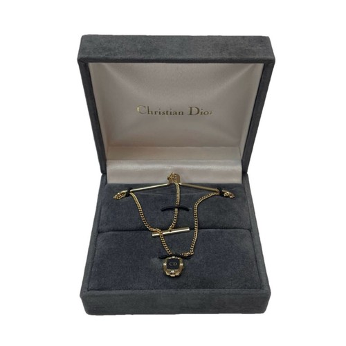 Christian dior tie chain - chain, gold
