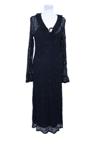 Women dress black floral - dress,