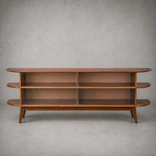 Large mid century teak - large, display