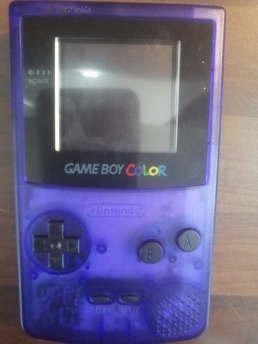 Gameboy colour purple
