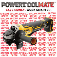 Dewalt DCG406N Brushless Angle Grinder Paddle Switch 18V Body Only