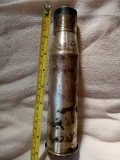 1942 Antique Brass Trench Art Candlestick