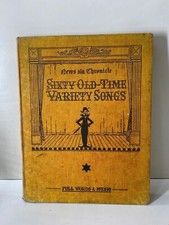 News Chronicle Song Book No. 2 Sixty Old-Time Variety Songs Vintage Sheet Music