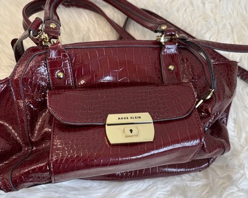 Anne klein red crossbody bag - anne,