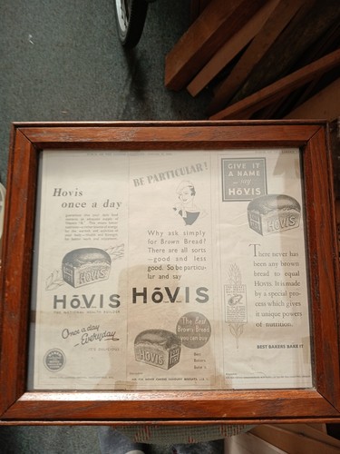 Old fashioned frame and hovis - frame,