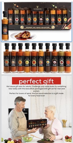 Chilli hot sauce gift set - gift,