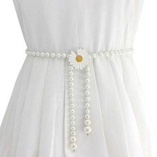 Women Pearl Flower Chain