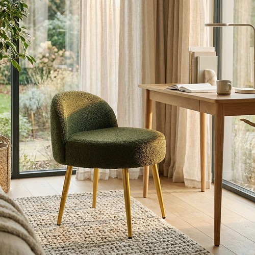 Dressing table chair - table, vanity