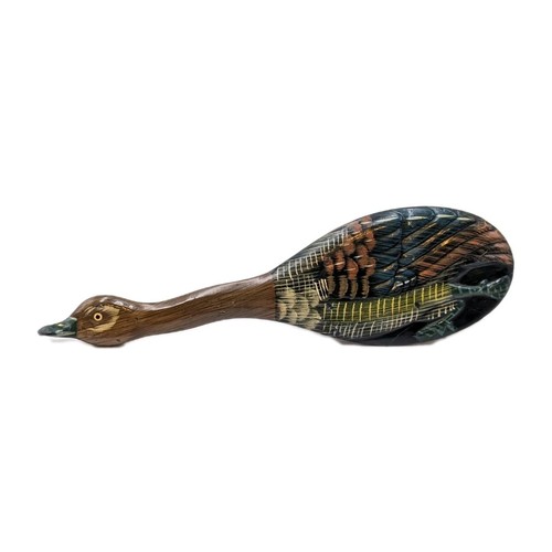 Vintage wooden mallard - vintage, duck