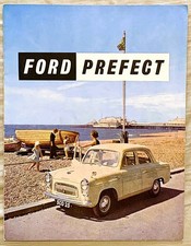 Ford Prefect 100E brochure 1956 - #X8994/956