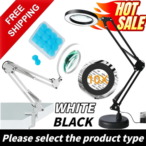 10x magnifying glass - magnifying, desk