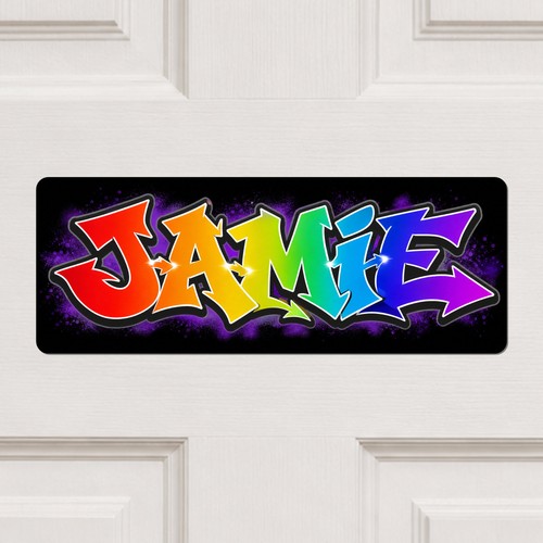 Personalised spectrum graffiti - spectrum,