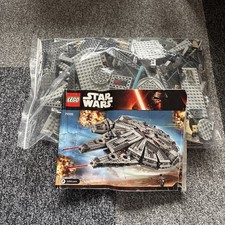 LEGO Star Wars 75105 Millennium Falcon Disney Used Complete with Instructions