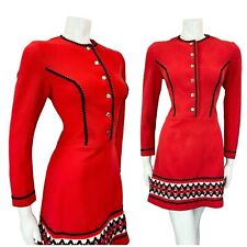 VTG 60S RED BLACK WHITE MOD