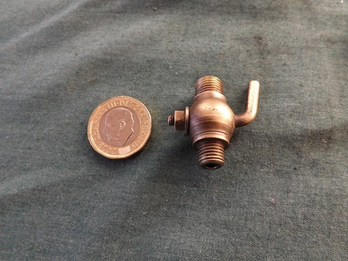 Antique brass tap drain cock - antique,