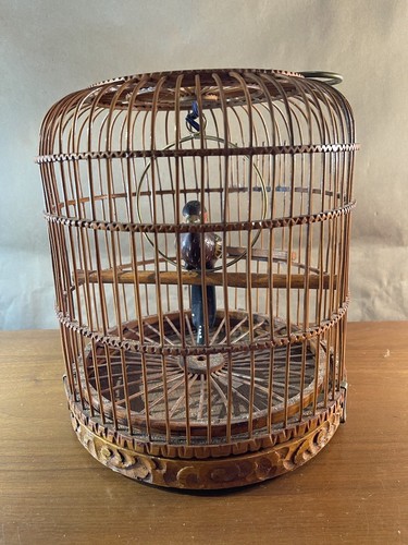 Vintage handmade chinese bird - vintage,