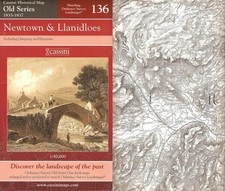 OLD WELSH MAP OF NEWTOWN &