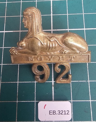 Victorian 92nd foot gordon - 92nd,
