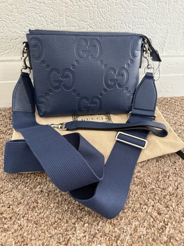 Gucci royal blue leather - gucci,