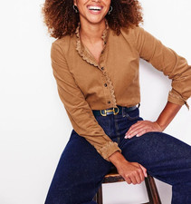 boden phoebe cord shirt size