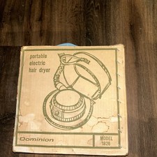 Vintage 1960s Travel Hairdryer