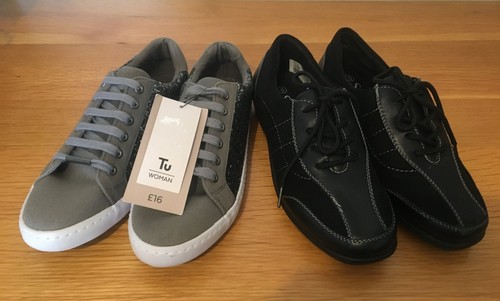 Two pairs ladies size - of,