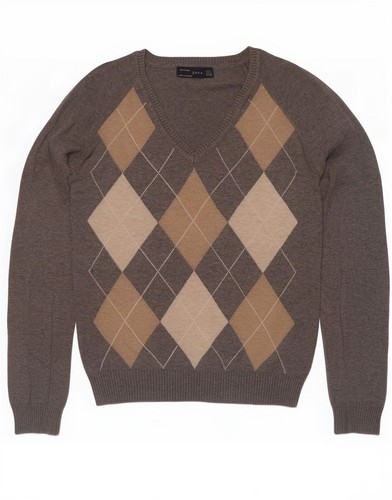 Zara womens crop neck jumper - crop, v-neck