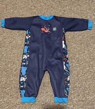 Navy Blue Splash About Happy