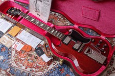 GIBSON USA Custom Shop 60th Anniversary '61 Les Paul SG Standard Cherry Red