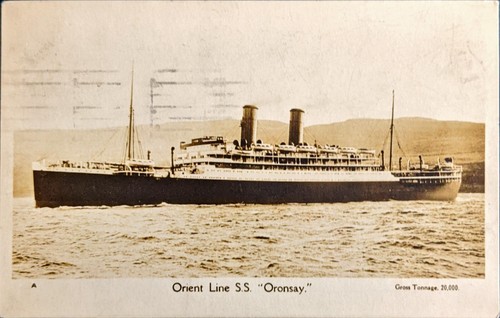 1930 orient line - orient, ss