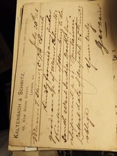 El62 postcard 1905 used kaltenbach & schmitz London 