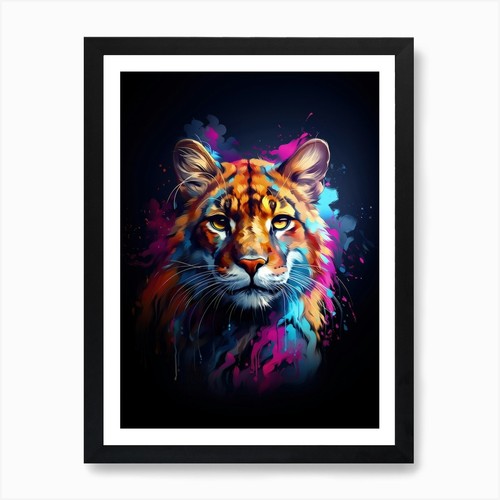 Puma illustration pop - puma,
