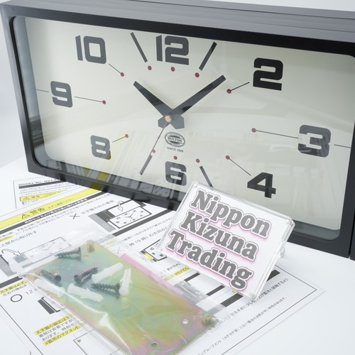 Dulton double face wall clock - face,
