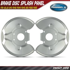 2x Brake Disc Splash Panel