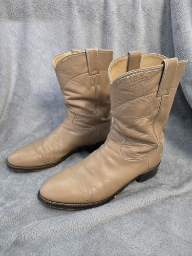 Justin boots mens beige - justin,