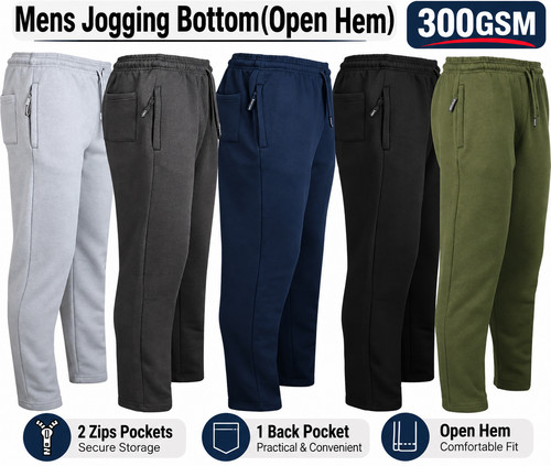 Mens fleece jogging bottoms - mens,