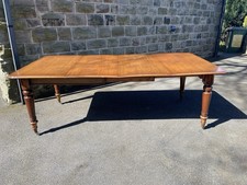 Mahogany Extending Dining Table To Seat 10