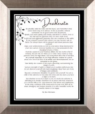 DESIDERATA - GO PLACIDLY AMID